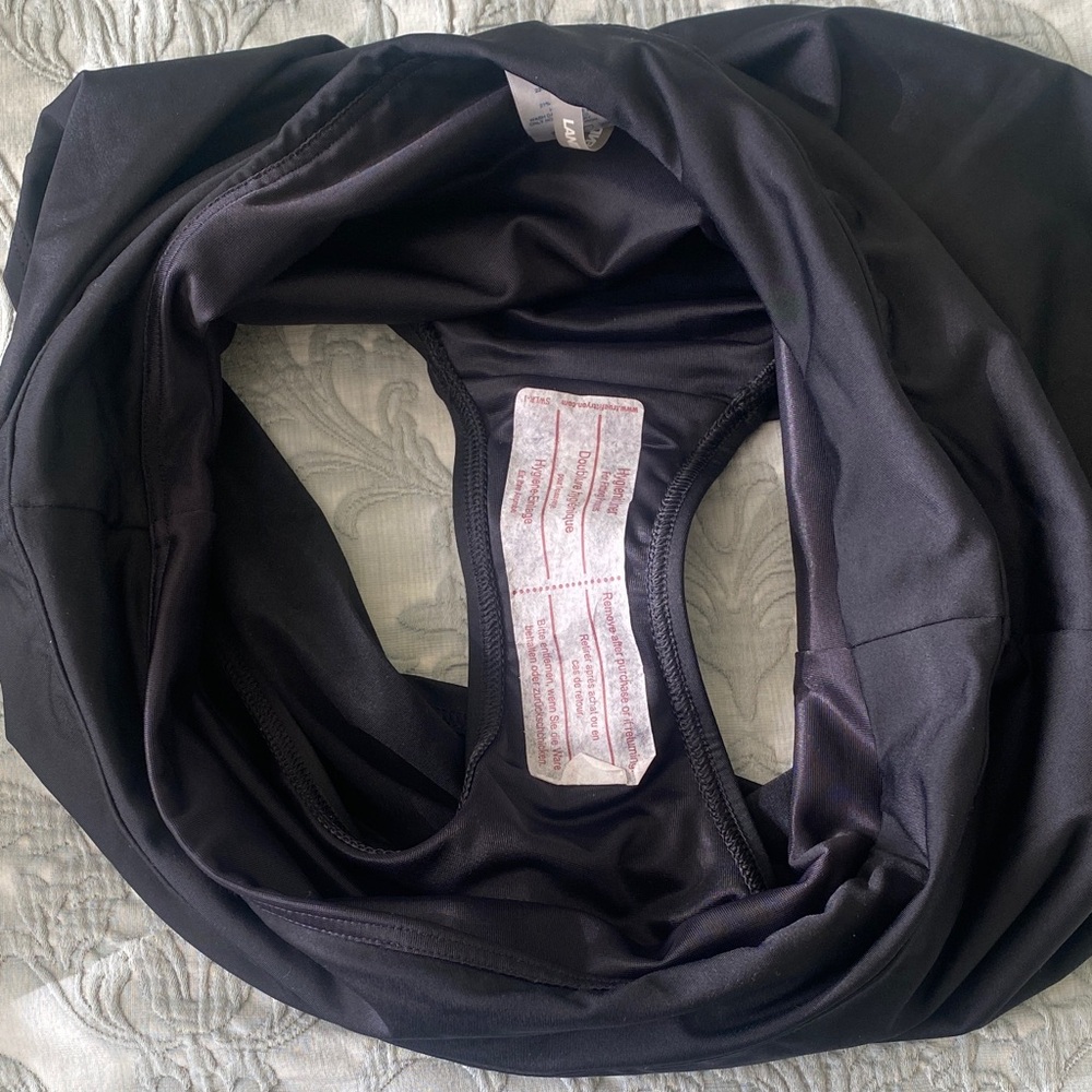 Lands' End Women's Black Swim Skirt - Picture 5 of 6
